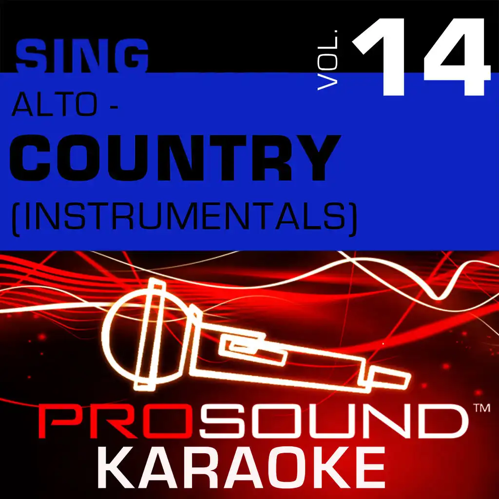 Sing Alto - Country, Vol. 14 (Karaoke Performance Tracks)