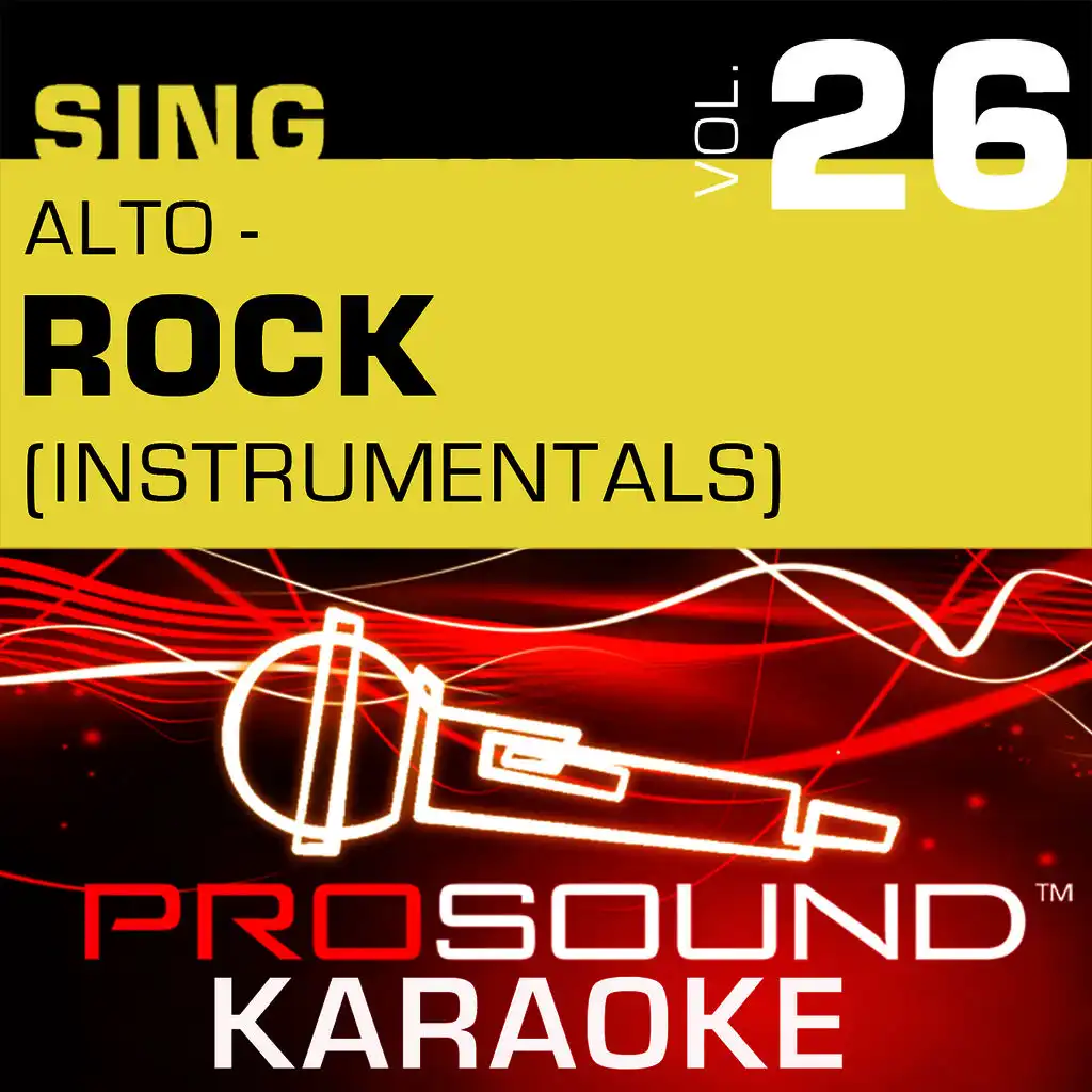 Sing Alto - Rock, Vol. 26 (Karaoke Performance Tracks)