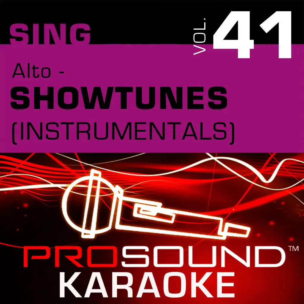 Sing Alto - Showtunes, Vol. 41 (Karaoke Performance Tracks)