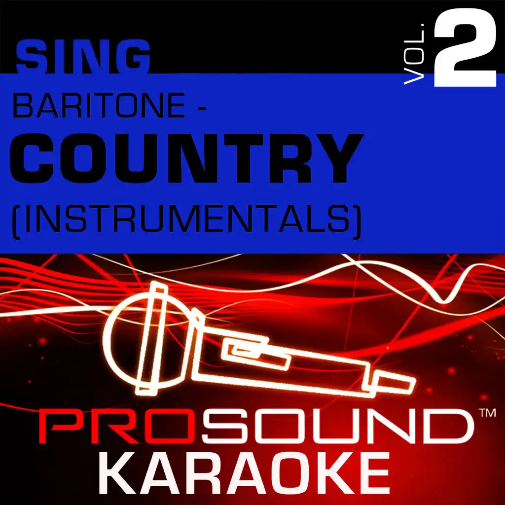 Sing Baritone - Country, Vol. 2 (Karaoke Performance Tracks)