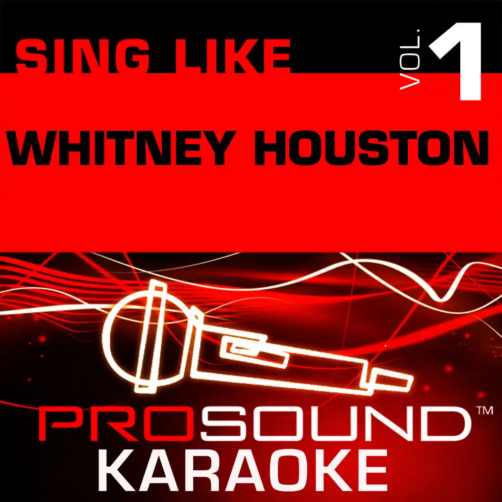 Sing Like Whitney Houston v.1 (Karaoke Performance Tracks)