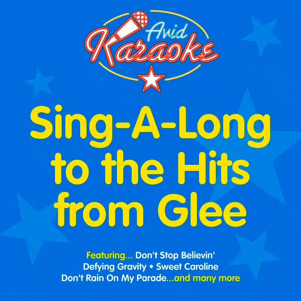 Sing A Long To The Hits From Glee (Professional Backing Track Version)