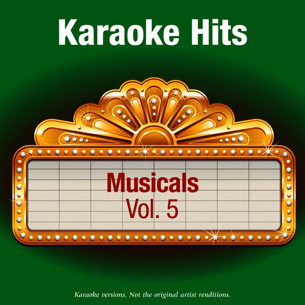 Karaoke Hits - Musicals Vol.5