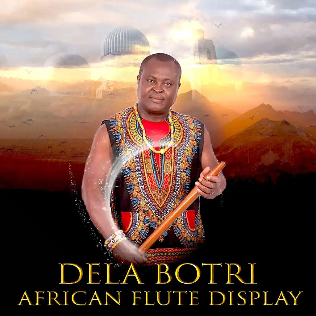 African Flute Display