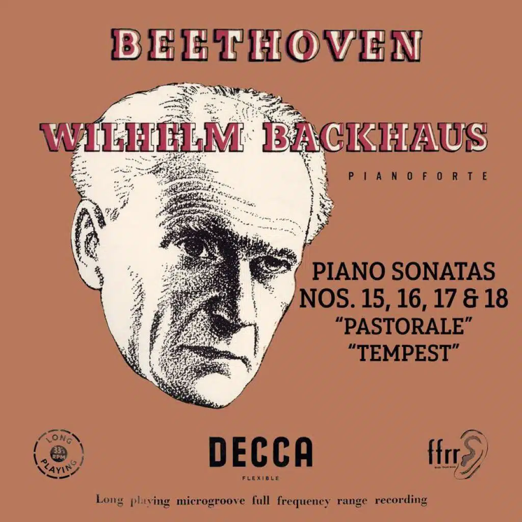 Beethoven: Piano Sonatas Nos. 15 “Pastorale”, 16, 17 “Tempest” & 18