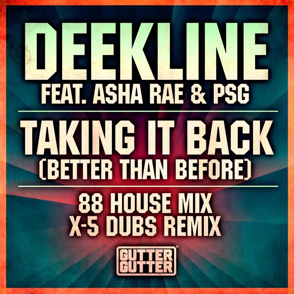 Taking It Back (Better Than Before) (88 House Mix) [feat. Asha Rae & PSG]