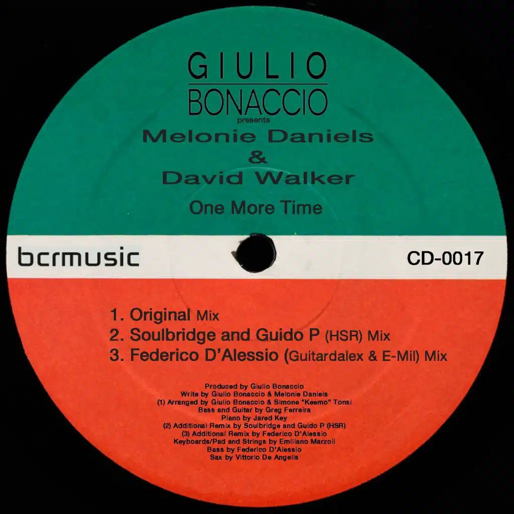 One More Time (Soulbridge & Guido P. Mix) [feat. David Walker & Melonie Daniels]