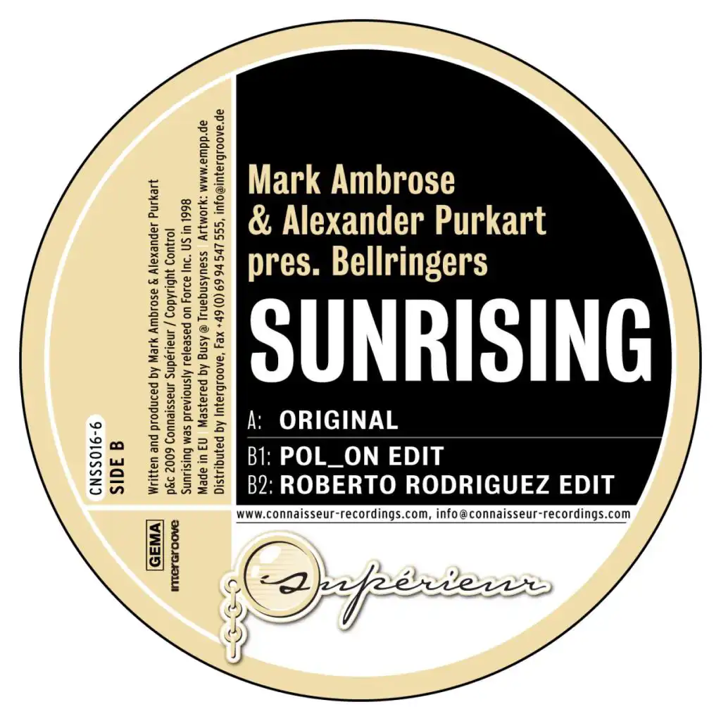 Sunrising (feat. Bellringers)