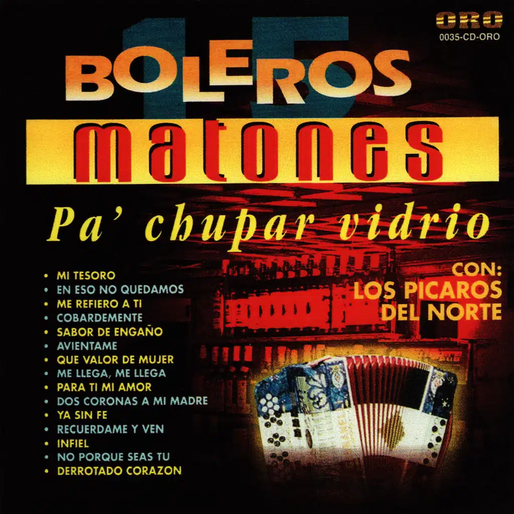 15 Boleros Matones Pa` Chupar Vidrio