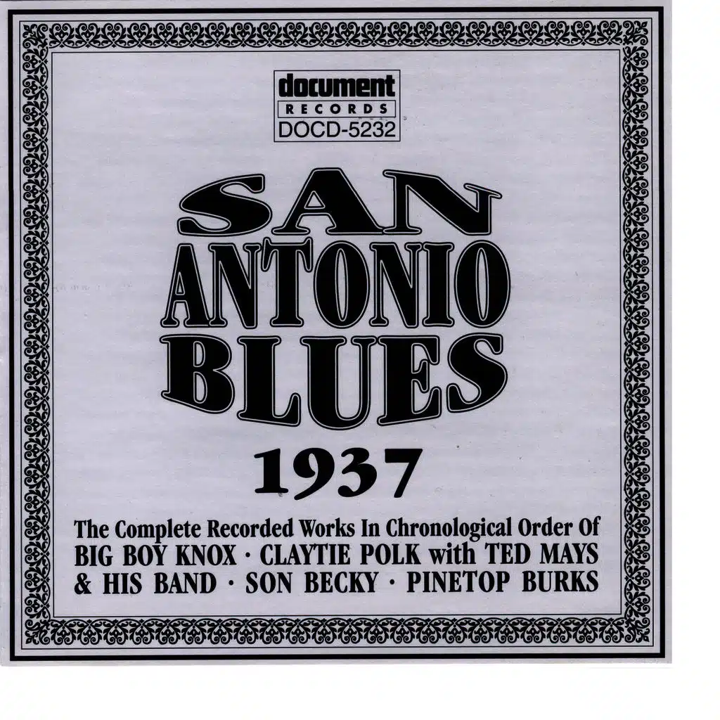 San Antonio Blues 1937