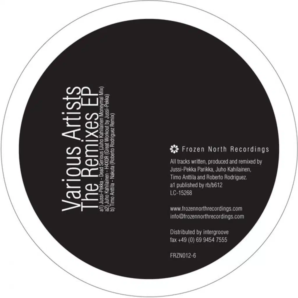 Dead Serious (Juho Kahilainen Moneymal Mix)