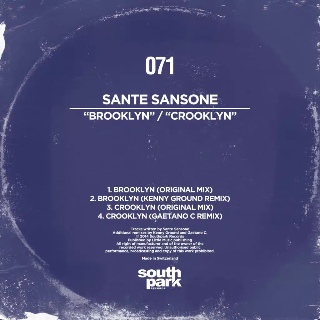 Crooklyn (Gaetano C Remix)