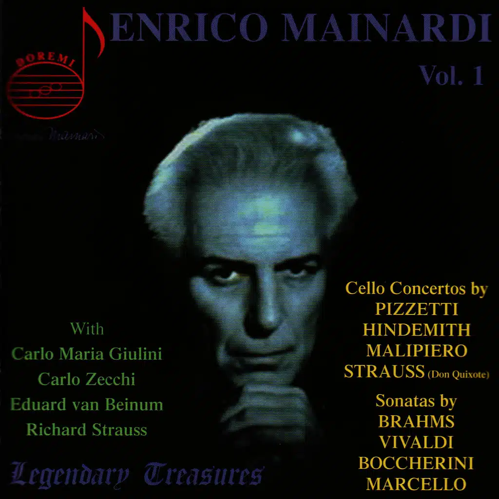 Enrico Mainardi Vol. 1 - Cello Concertos and Sonatas