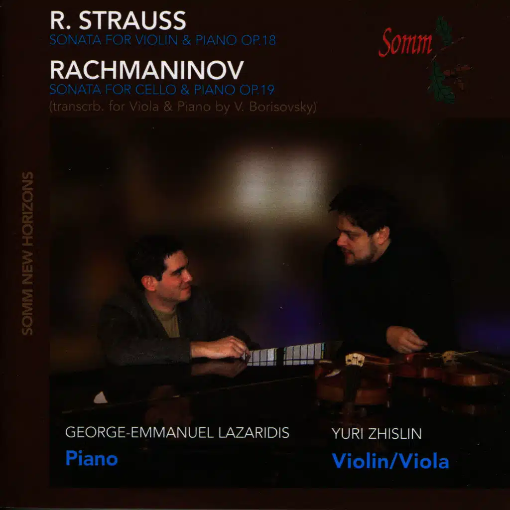 Strauss:  Sonata for Violin & Piano - Rachmaninov:  Sonata for Cello & Piano