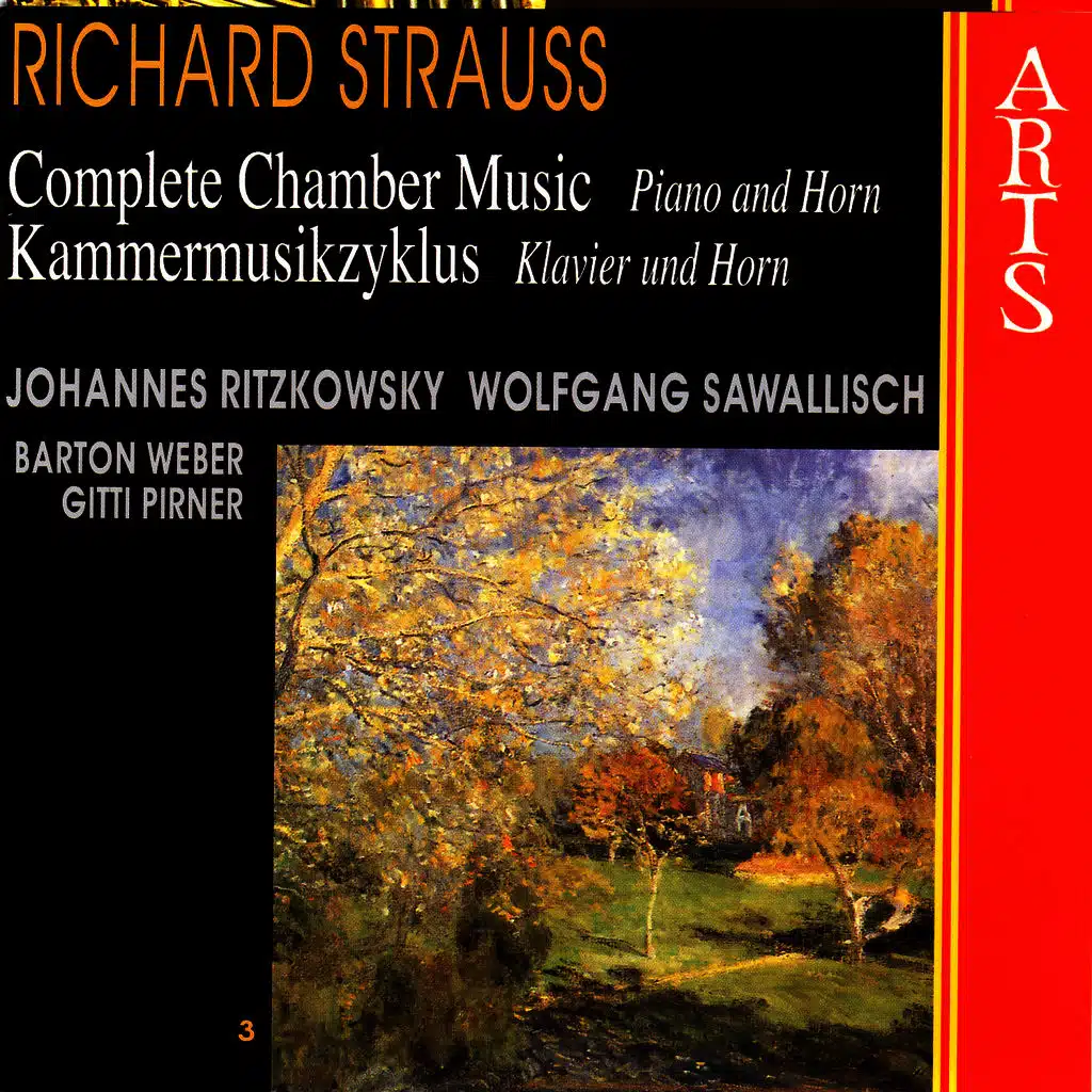 Strauss: Complete Chamber Music - 3 Piano & Horn