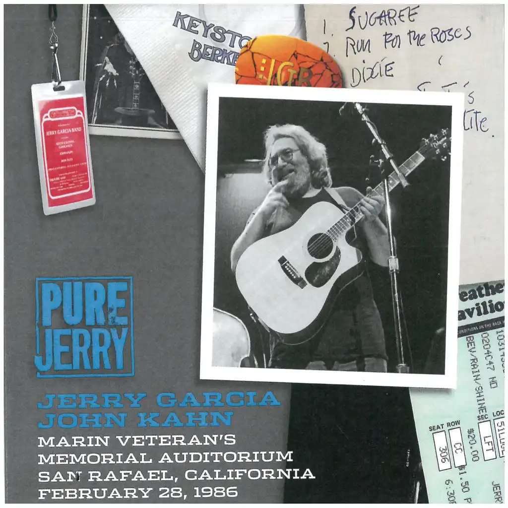 Pure Jerry: Marin Veteran's Memorial Auditorium, San Rafael, California, February 28, 1986