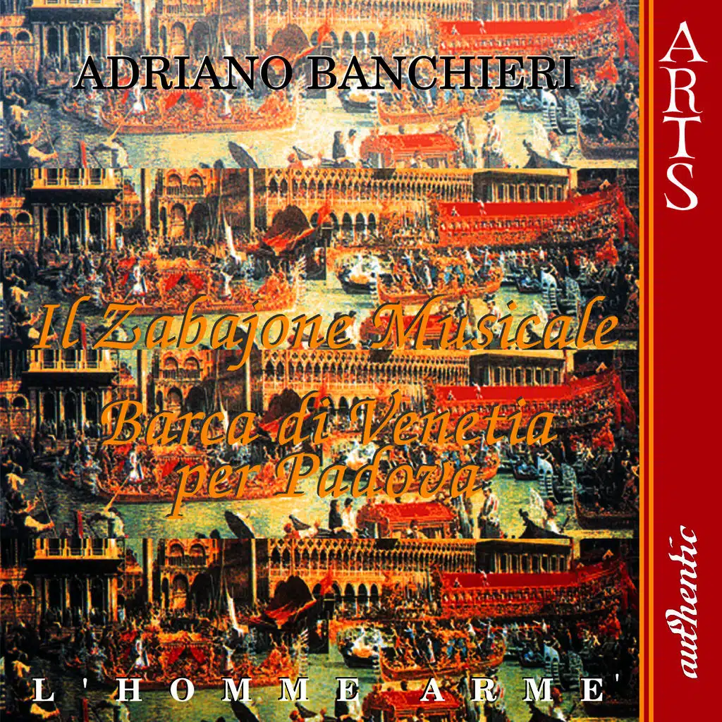 Banchieri: Il Zabaione Musicale - Barca di Venetia per Padova