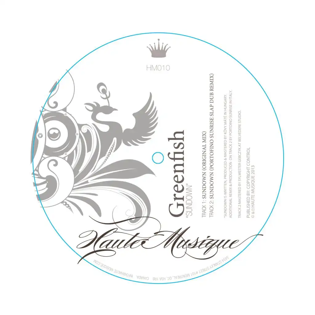 Sundown (Portofino Sunrise Slap Dub Remix)