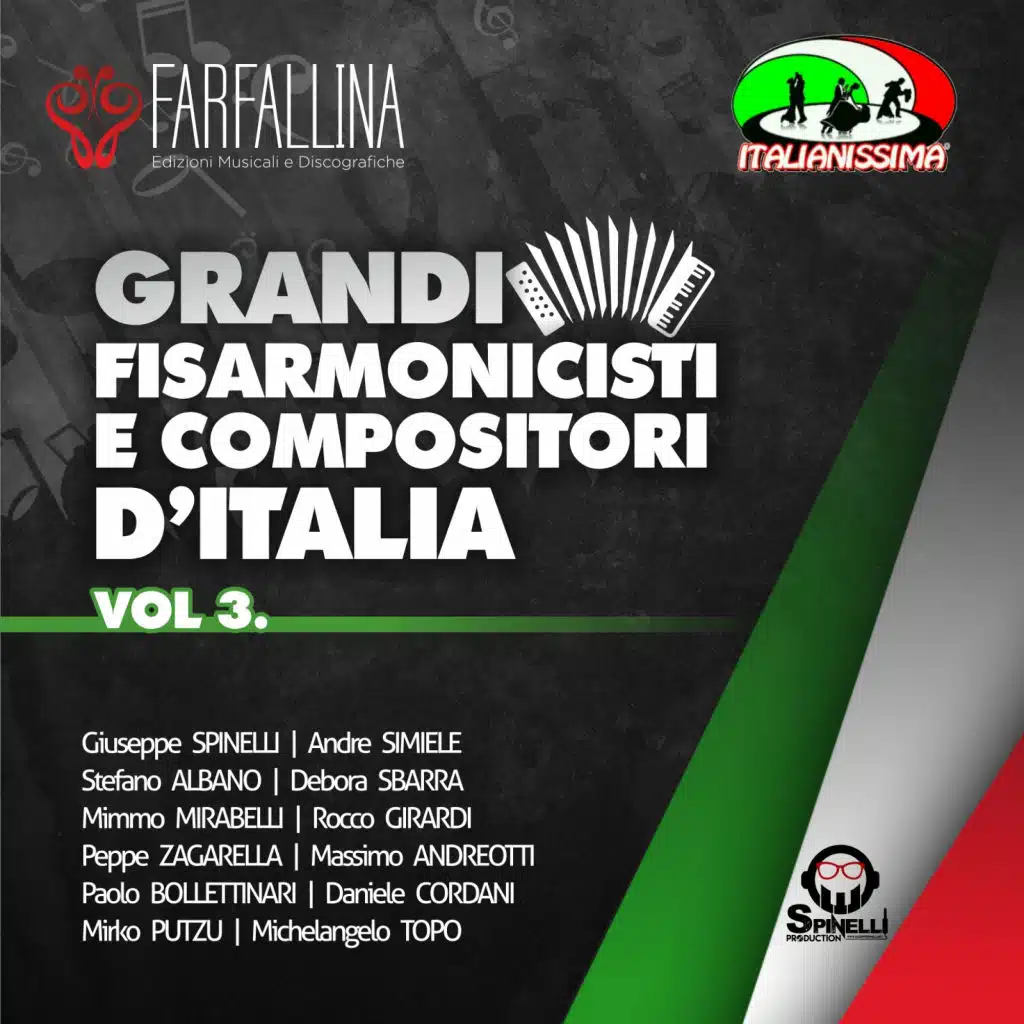 Grandi fisarmonicisti e compositori d'Italia, Vol.  3