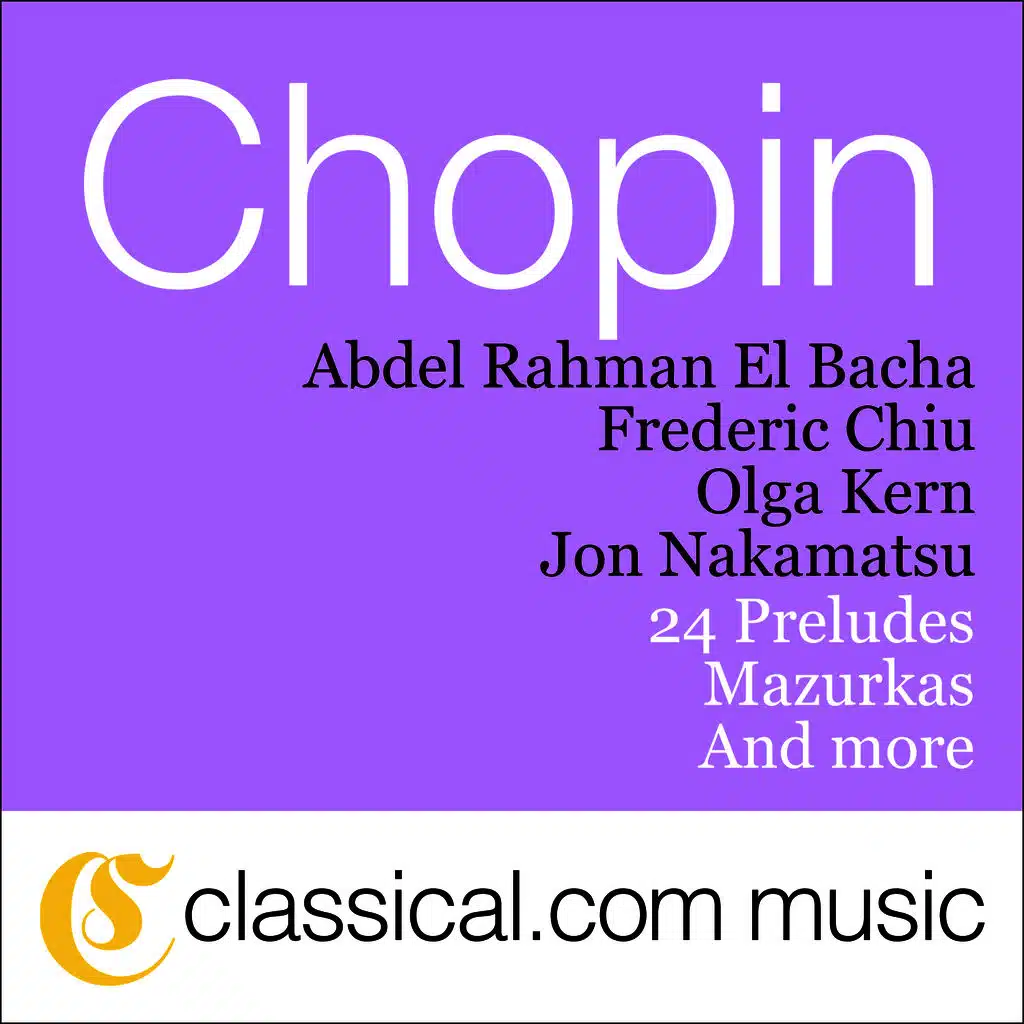 Fryderyk Franciszek Chopin, 4 Mazurkas, Op. 33