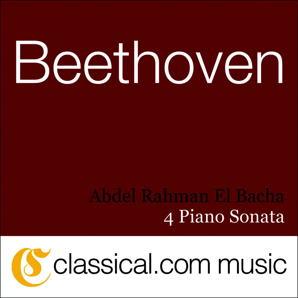 Ludwig van Beethoven, Piano Sonata No. 8 In C Minor, Op. 13 (Pathétique)