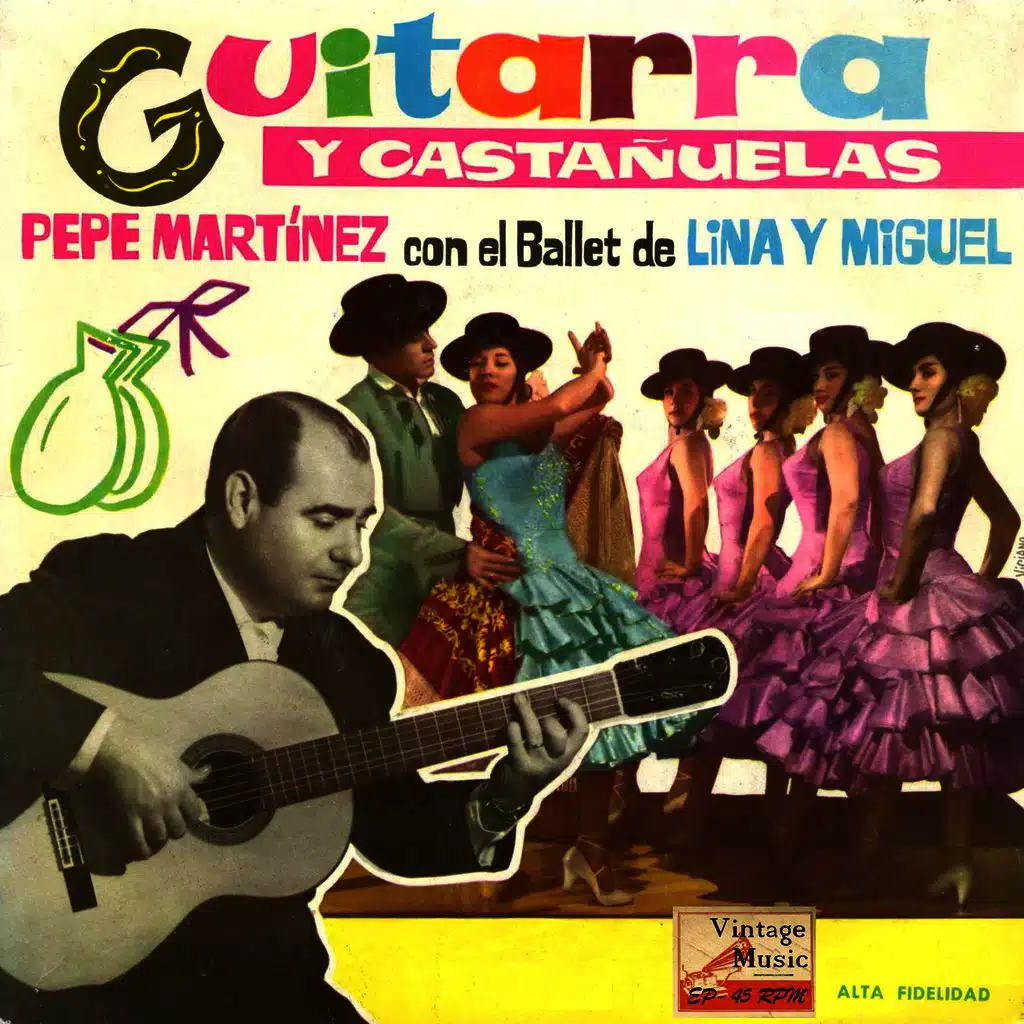 Vintage Flamenco Guitarra Nº9 - EPs Collectors "Guitarra Y Castañuelas"