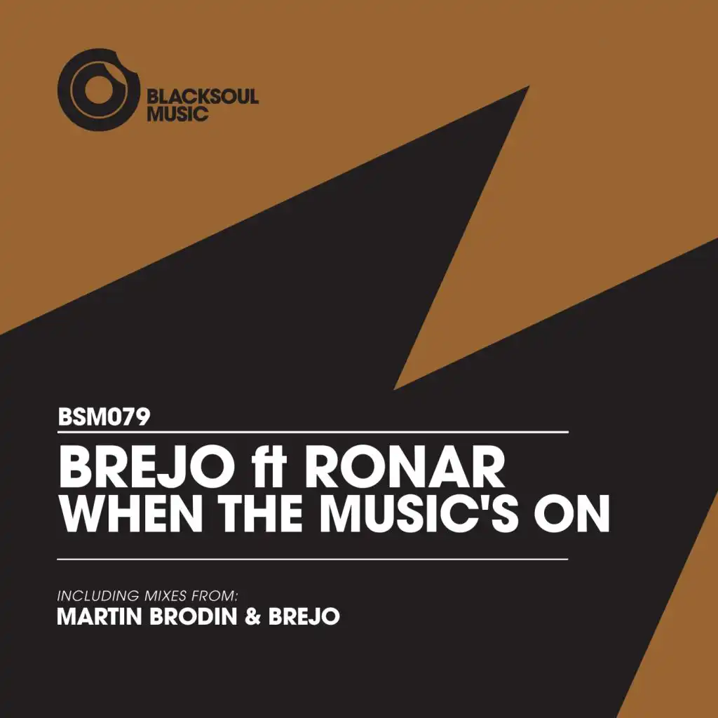 When The Music's On (Martin Brodin Radio Edit) [feat. Ronar]