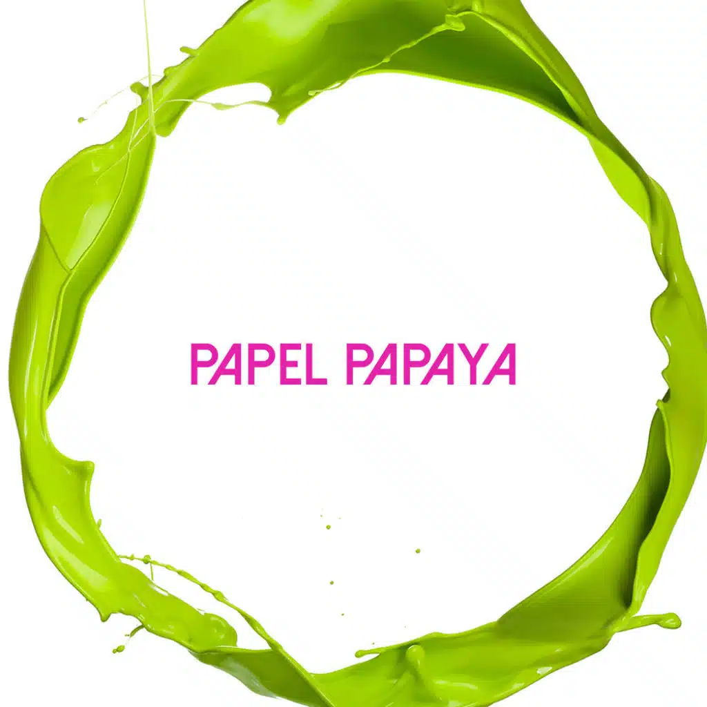 Papel Papaya