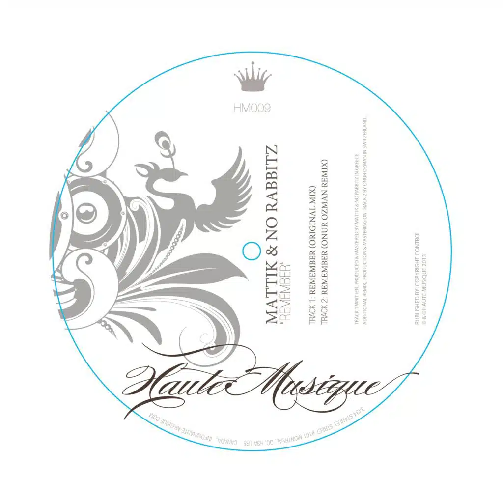 Remember (Onur Ozman Remix)