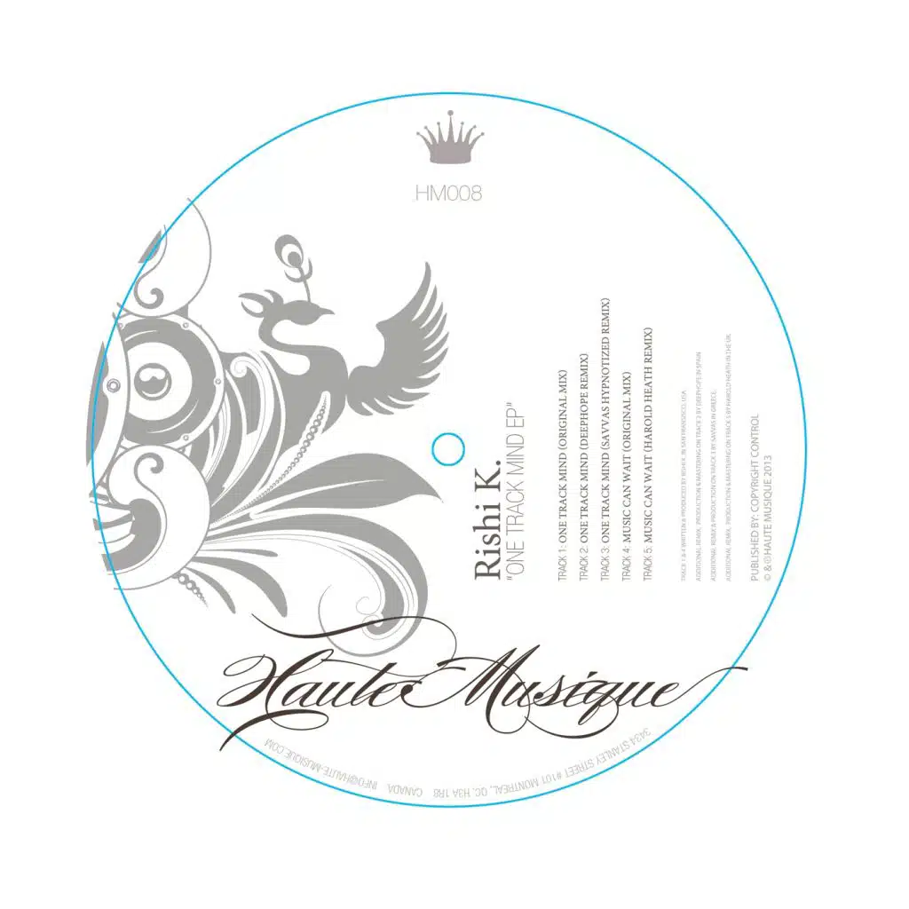 One Track Mind (Savvas Hypnotized Remix)