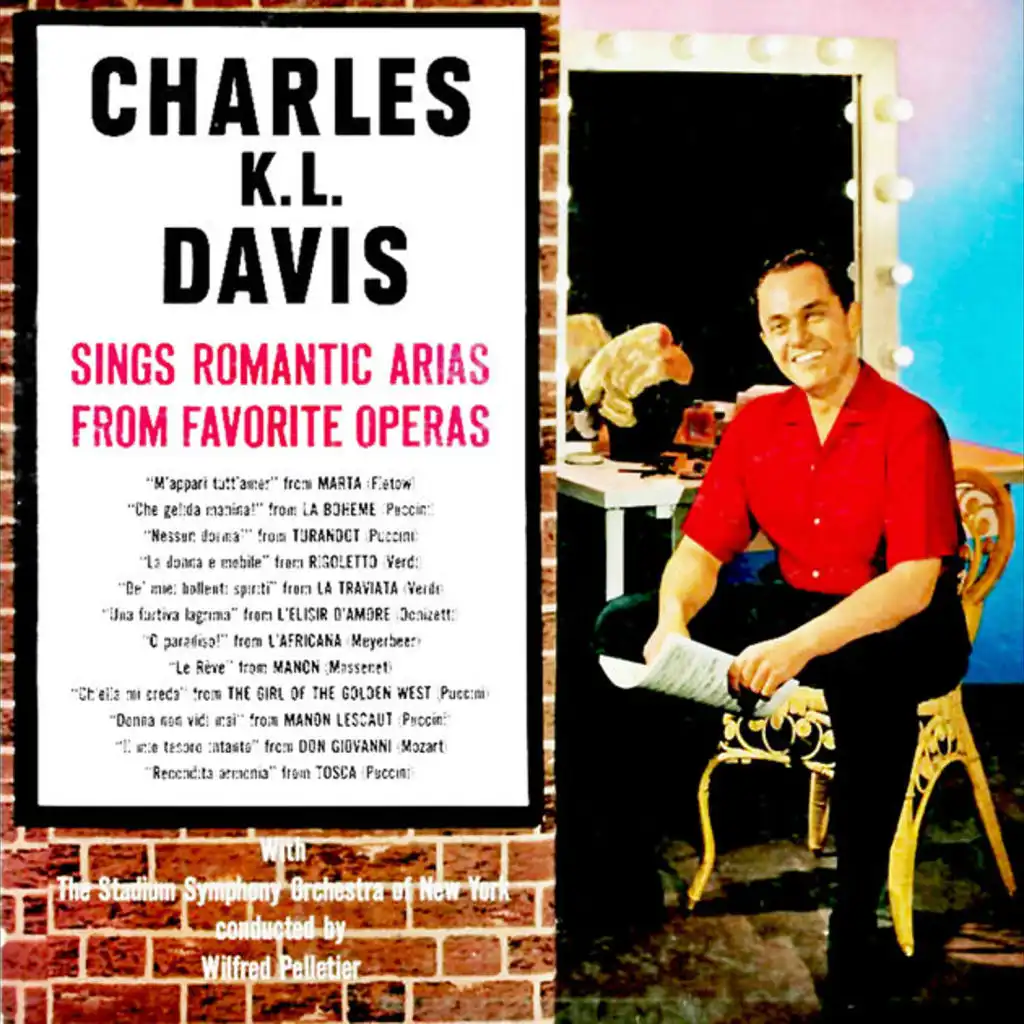 Charles K.L. Davis Sings Romantic Arias From Famous Operas