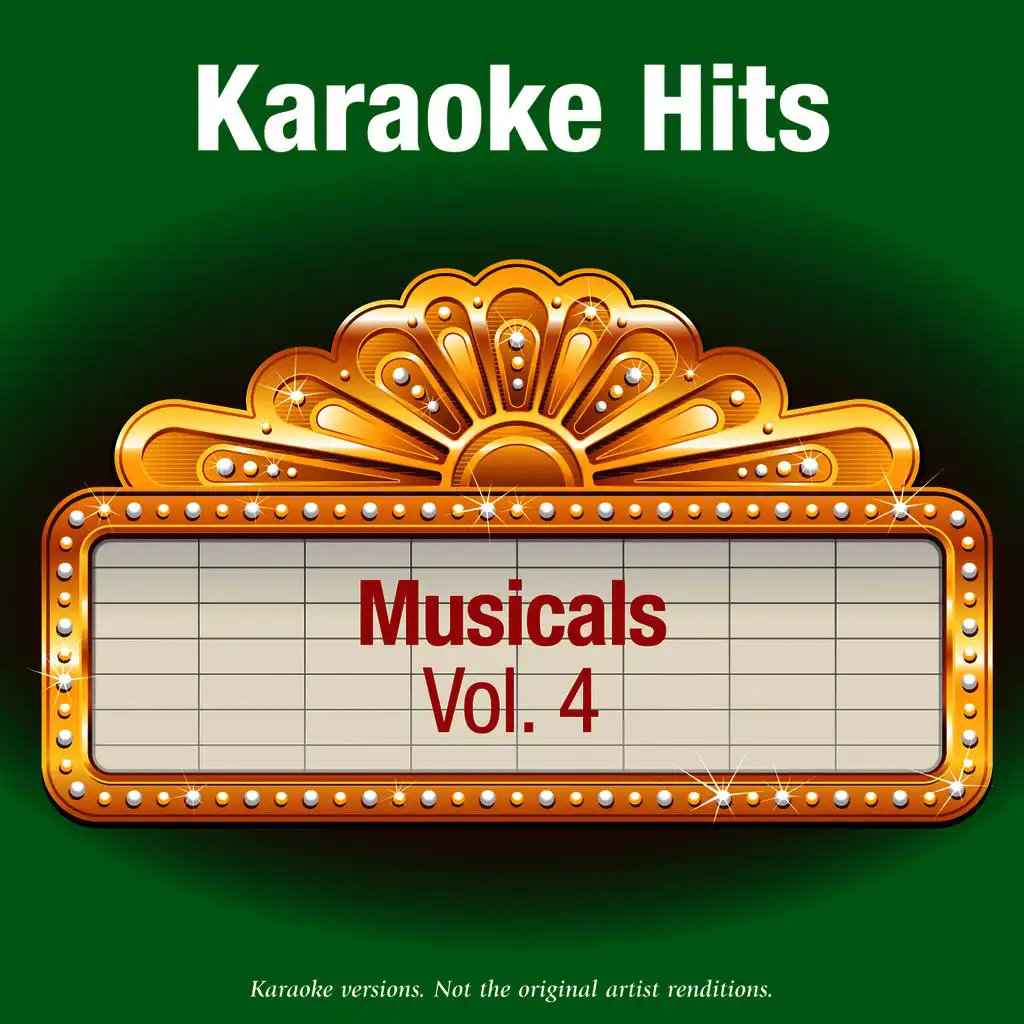 Karaoke Hits - Musicals Vol.4