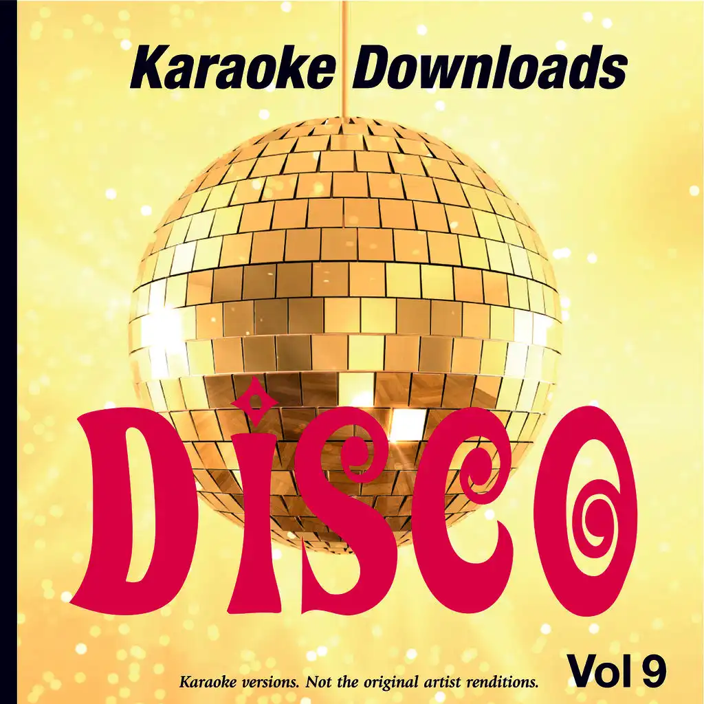 Karaoke Downloads - Disco Vol.9