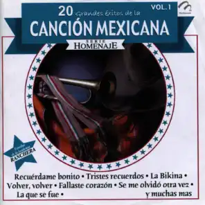 20 Grandes Éxitos de la Canción Mexicana, Vol. 1