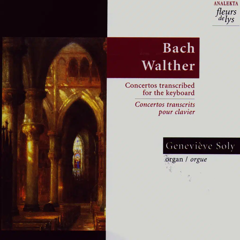 Bach & Walther Organ Transcriptions for Keyboard
