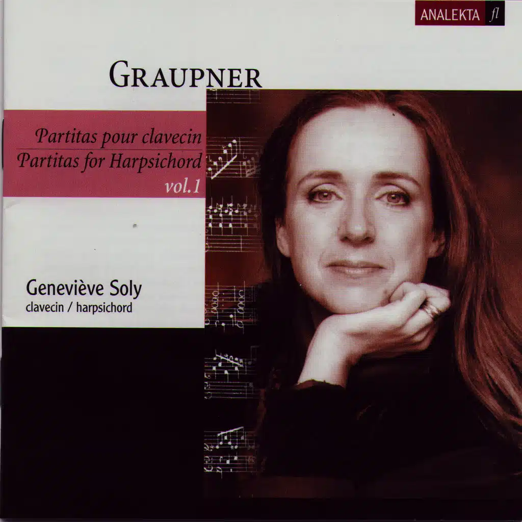 Graupner: Partitas for Harpsichord Vol.1