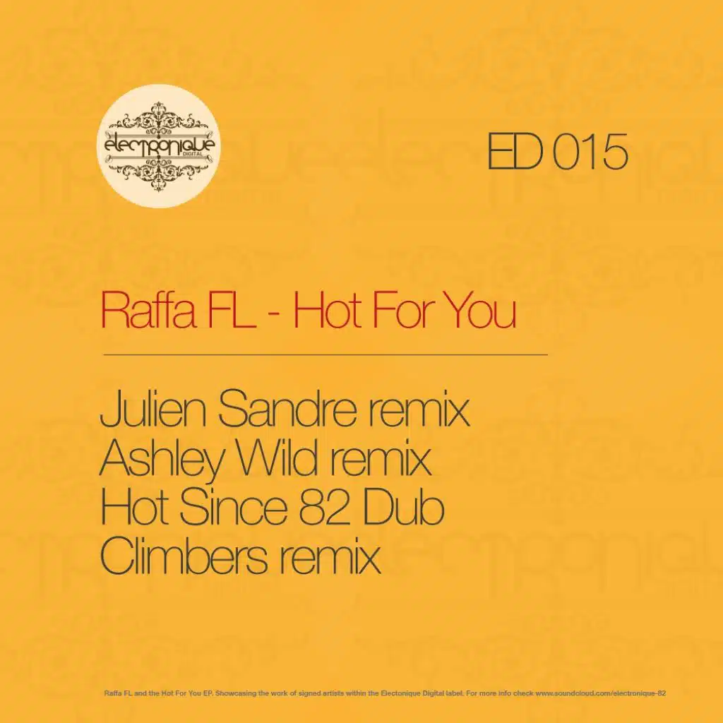 Hot For You (Hot Since 82 Dub)