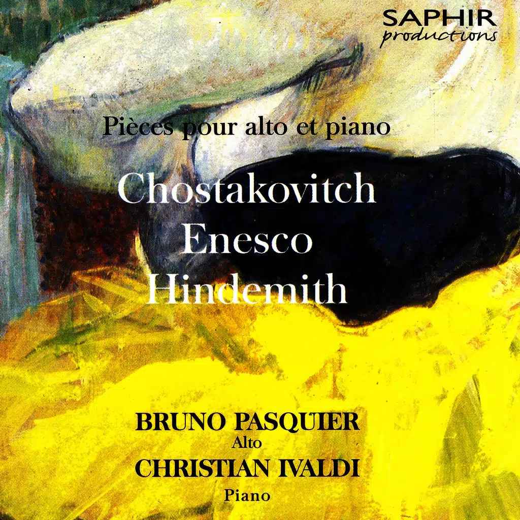 Pieces Pour Alto Et Piano