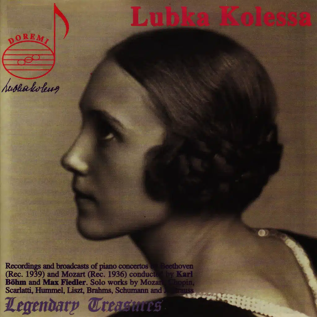 Kolessa Performs Beethoven, Hummel, Mozart, Scarlatti, et al.