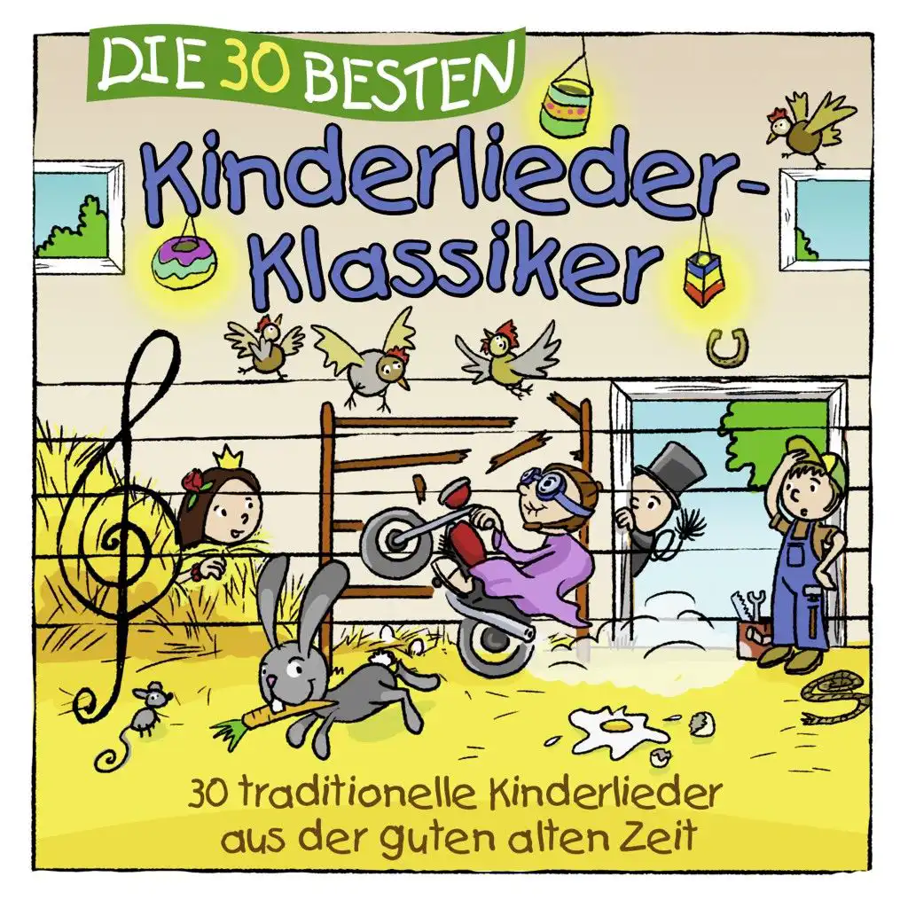 Die 30 besten Kinderlieder-Klassiker (30 traditionelle Kinderlieder aus der guten alten Zeit)