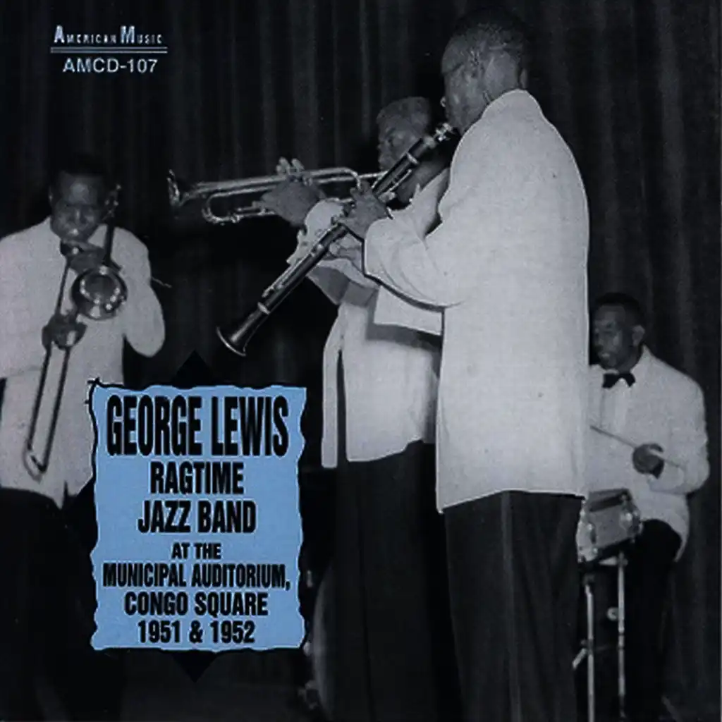 George Lewis' Ragtime Jazz Band, Municipal Auditorium, Congo Square