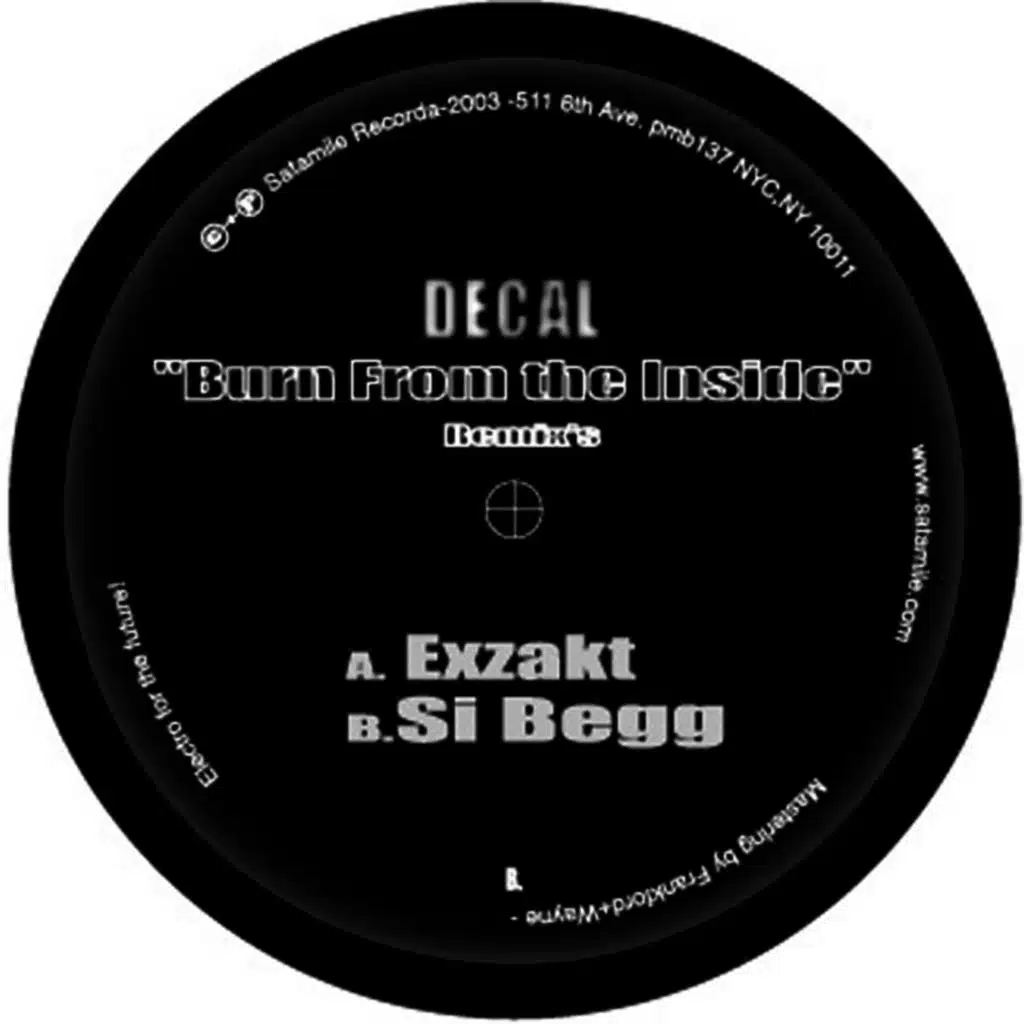 Burn From The Inside Remixes