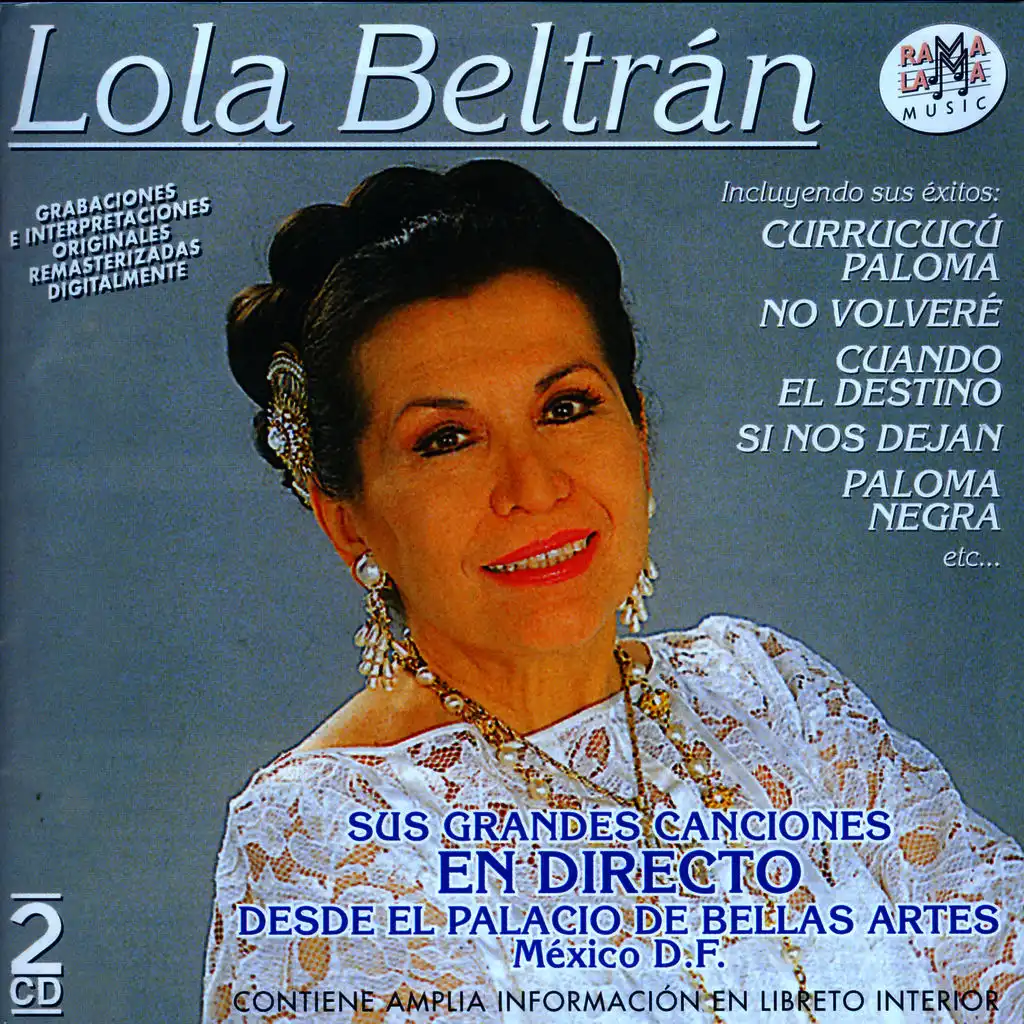 Paloma negra (live version, remastered)