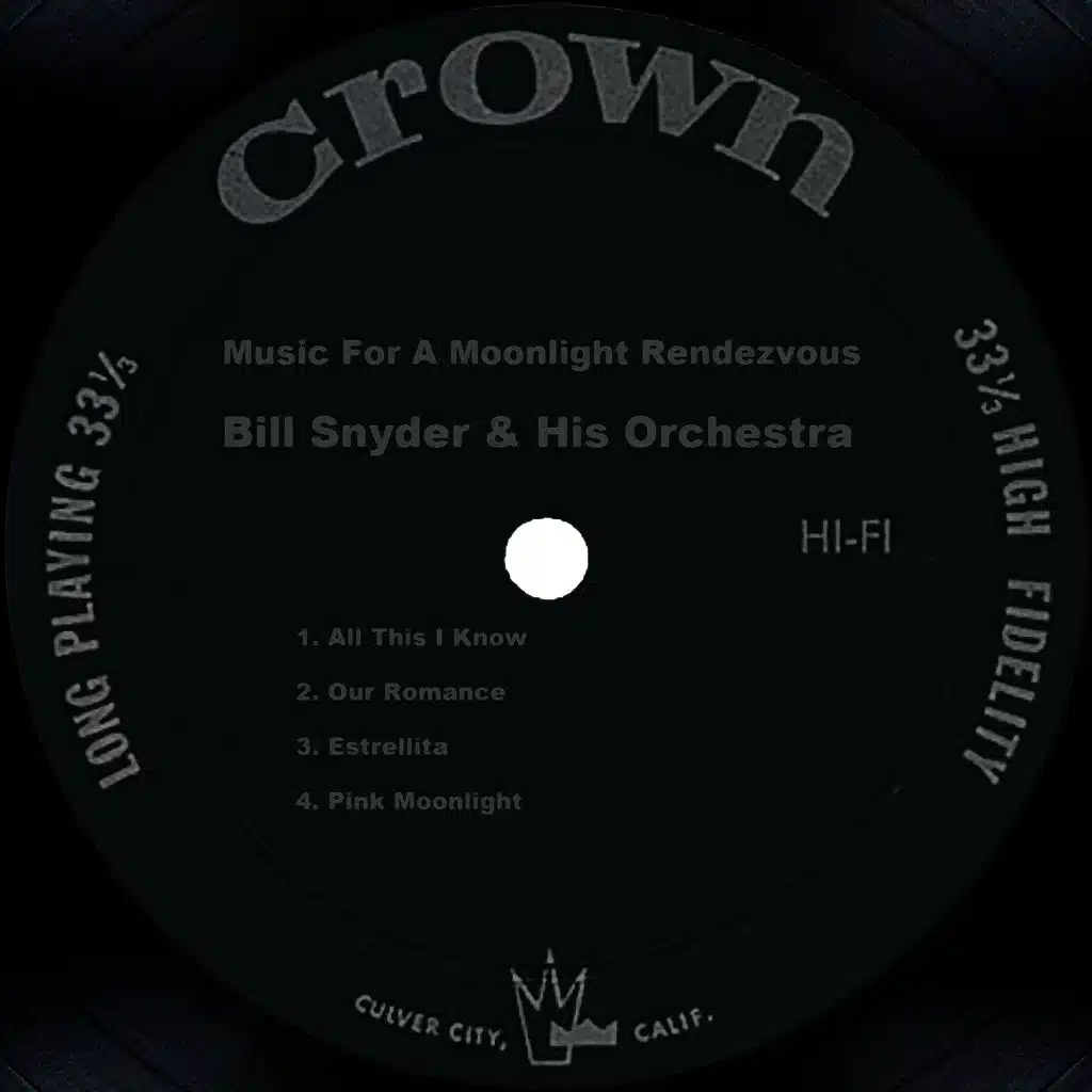 Music For A Moonlight Rendezvous