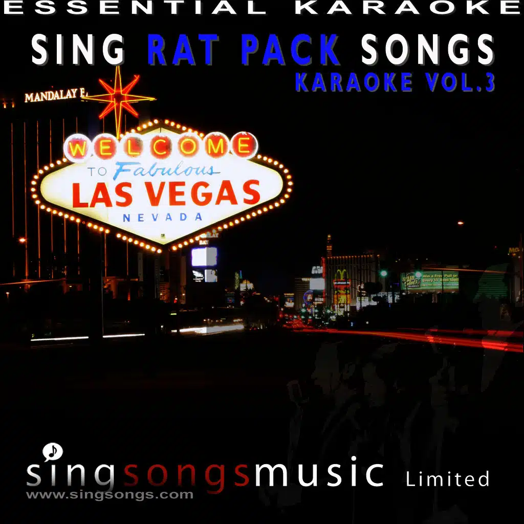Sing Rat Pack Songs - Karaoke Volume 3