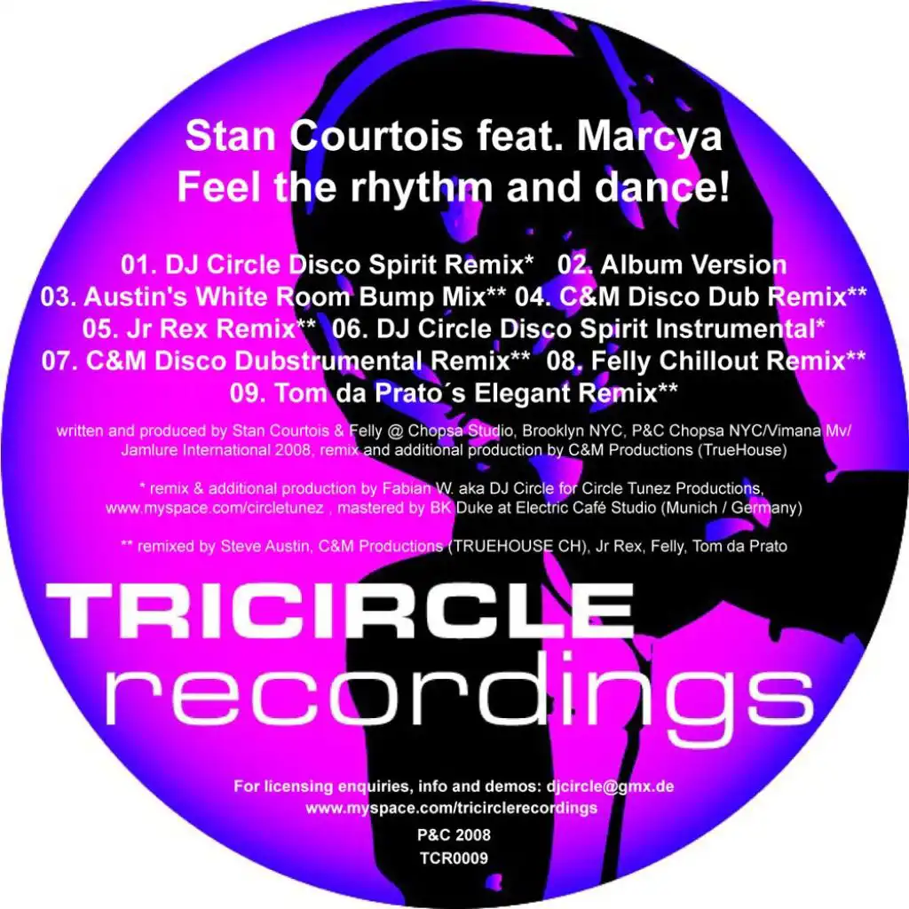 Feel The Rhythm And Dance (Incl. C&M Dub) [feat. Marcya]