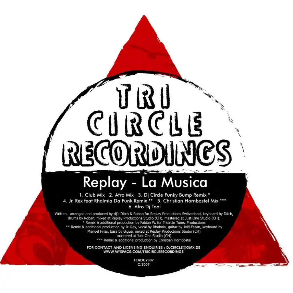La Musica (incl. DJ Circle & Hornbostel Mixes)