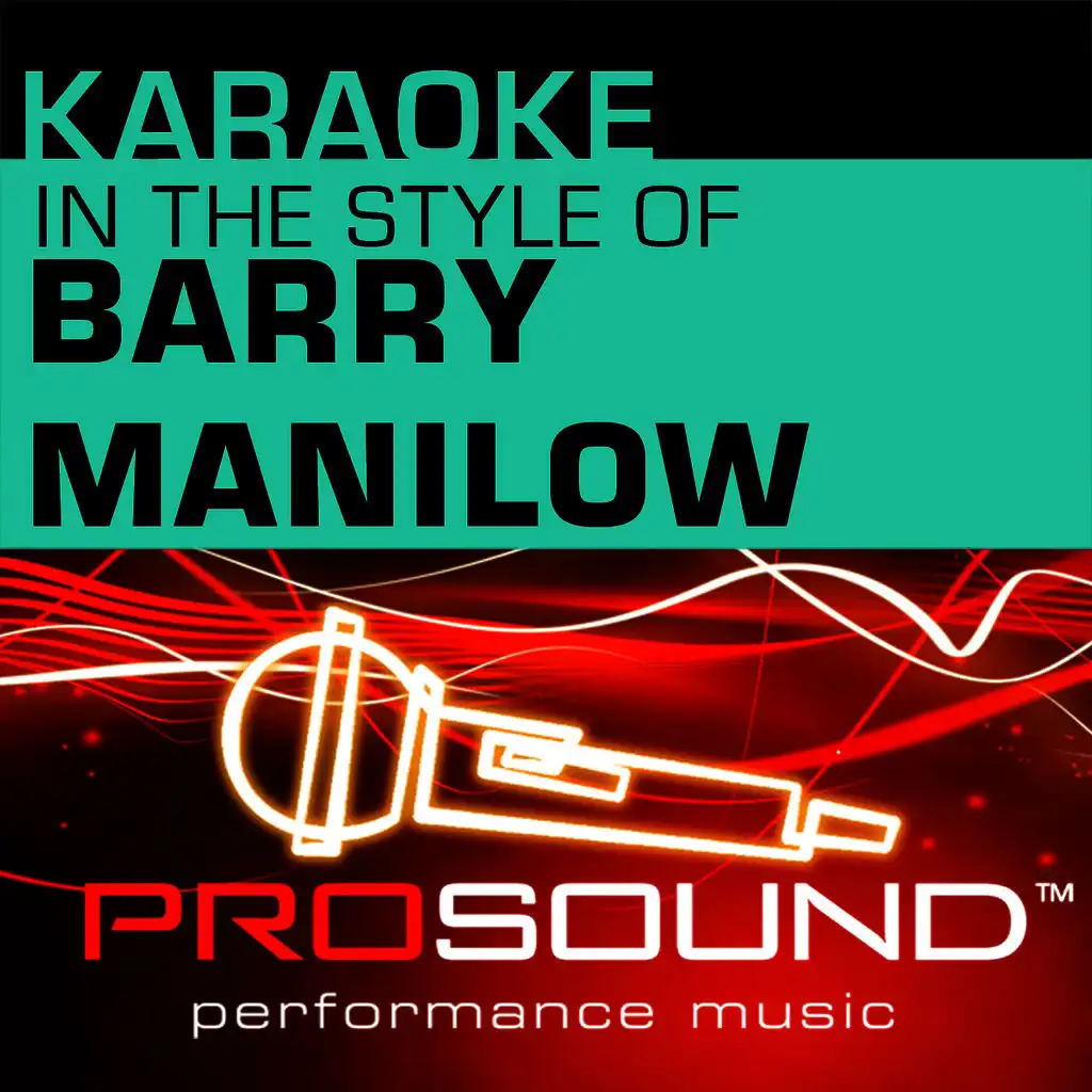 I Write The Songs (Karaoke Lead Vocal Demo)[In the style of Barry Manilow]