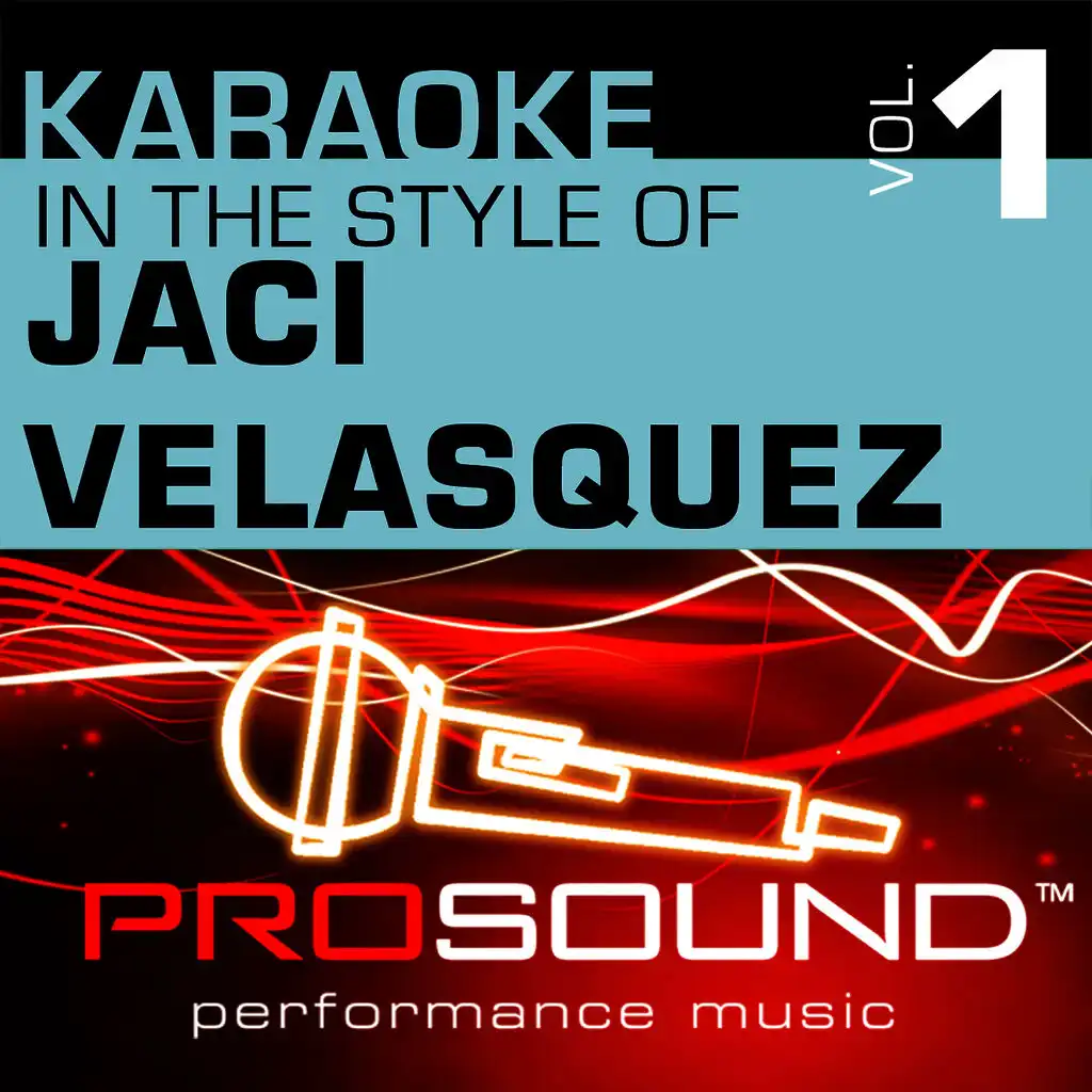 Flower In The Rain (Karaoke With Background Vocals)[In the style of Jaci Velasquez]