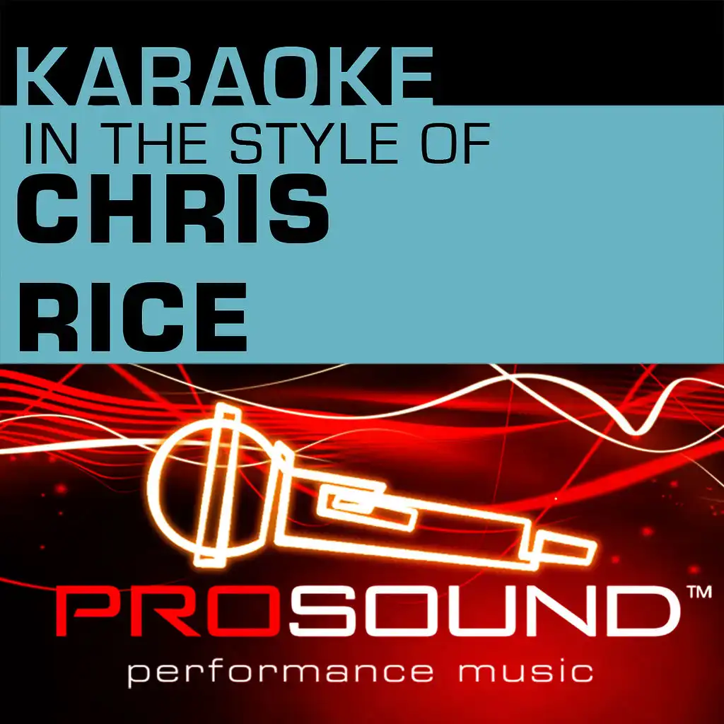 Deep Enough To Dream (Karaoke With Background Vocals)[In the style of Chris Rice]